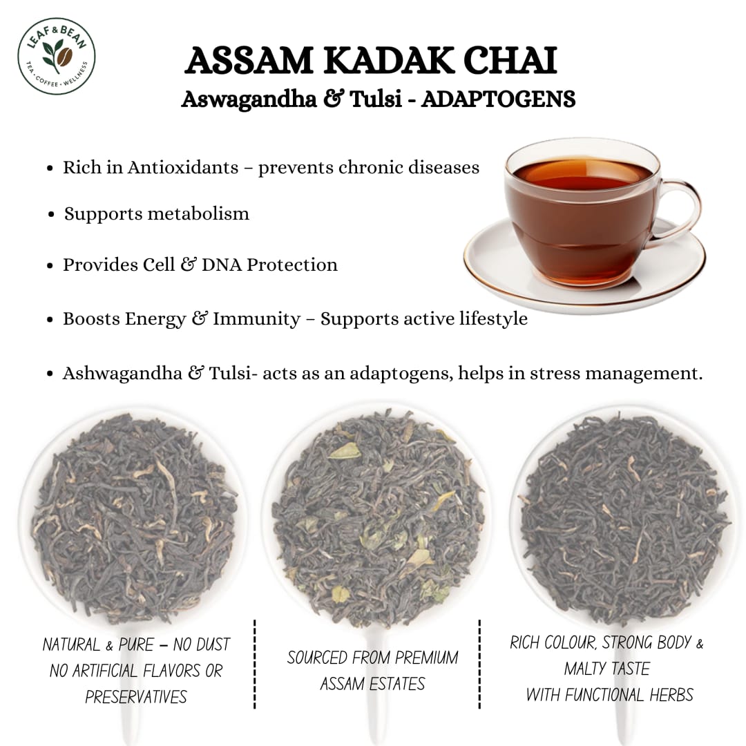 Assam Kadak Chai -with Aswagandha & Tulsi