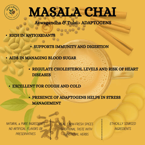 Masala Chai- with Aswagandha & Tulsi